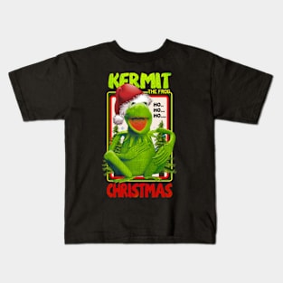 KERMIT THE FROG CHRISTMAS Kids T-Shirt